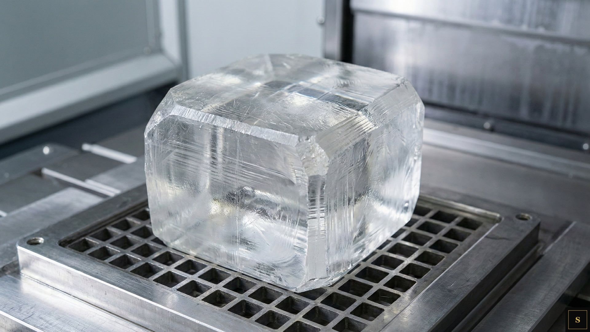 Precision laser cutting ring shape from solid diamond crystal plate