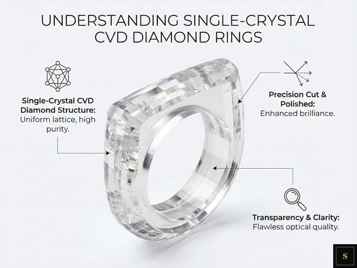 What Is a Single-Crystal Diamond Ring? The Ultimate Guide